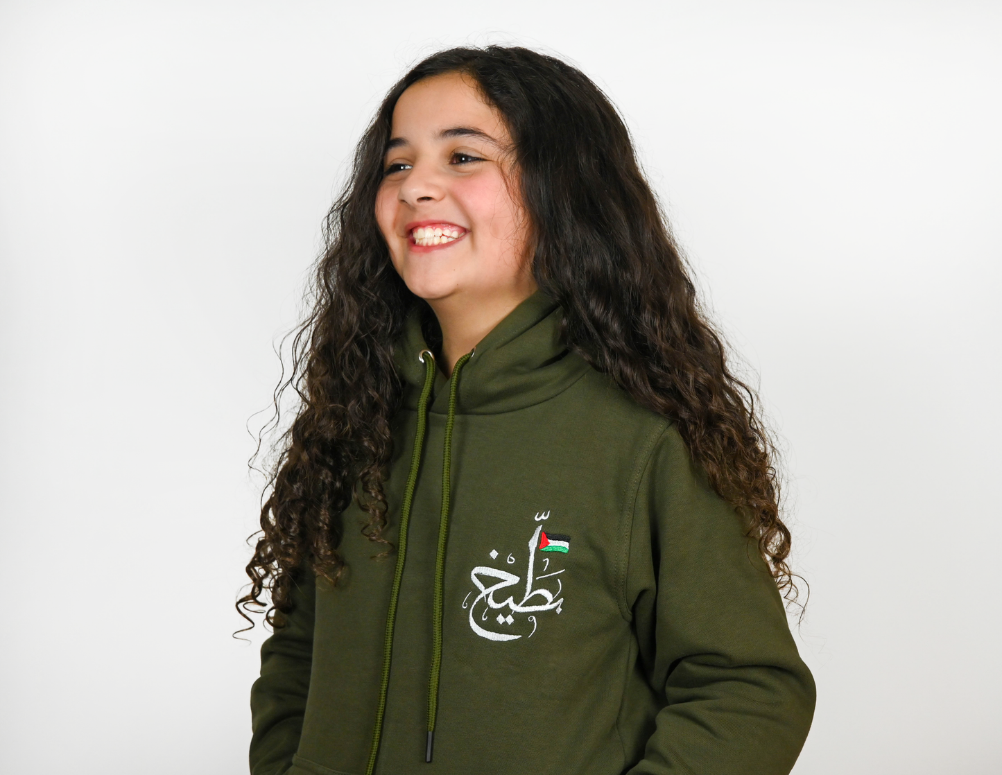 Olive Green Buteekh Youth Unisex Hoodie