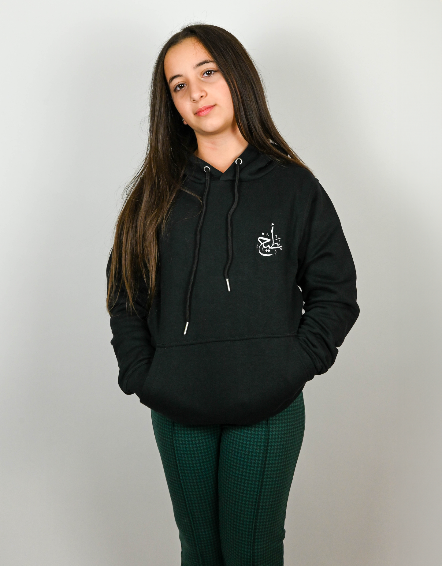 Black Buteekh Youth Unisex Hoodie