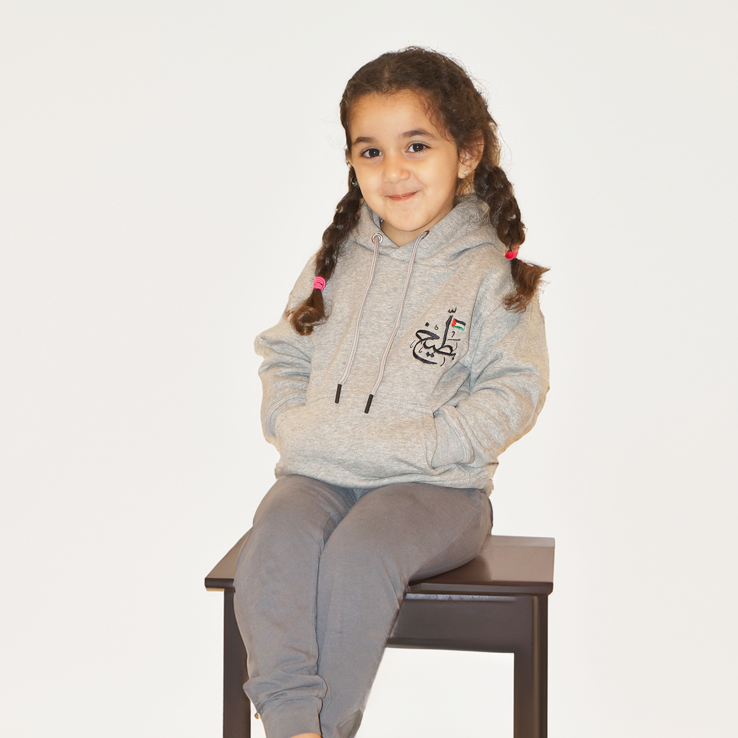 Grey Buteekh Youth Unisex Hoodie